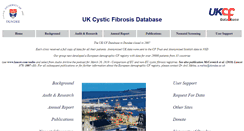 Desktop Screenshot of cystic-fibrosis.org.uk