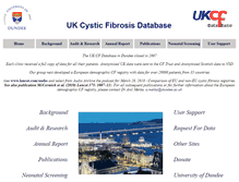Tablet Screenshot of cystic-fibrosis.org.uk